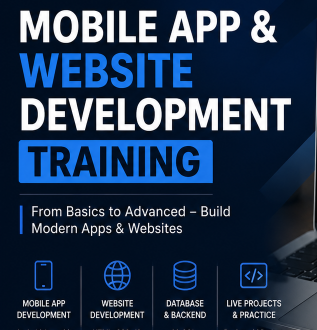 Mobile App & Website Development Training  Course 